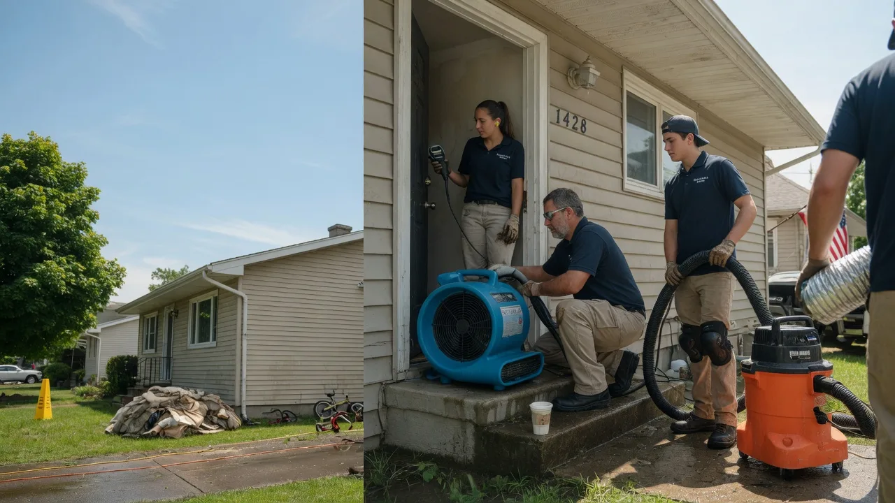 Water Damage Restoration in Andalusia, IL near me